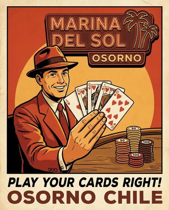 Juega al póker en línea con estilo: Marina del Sol Osorno